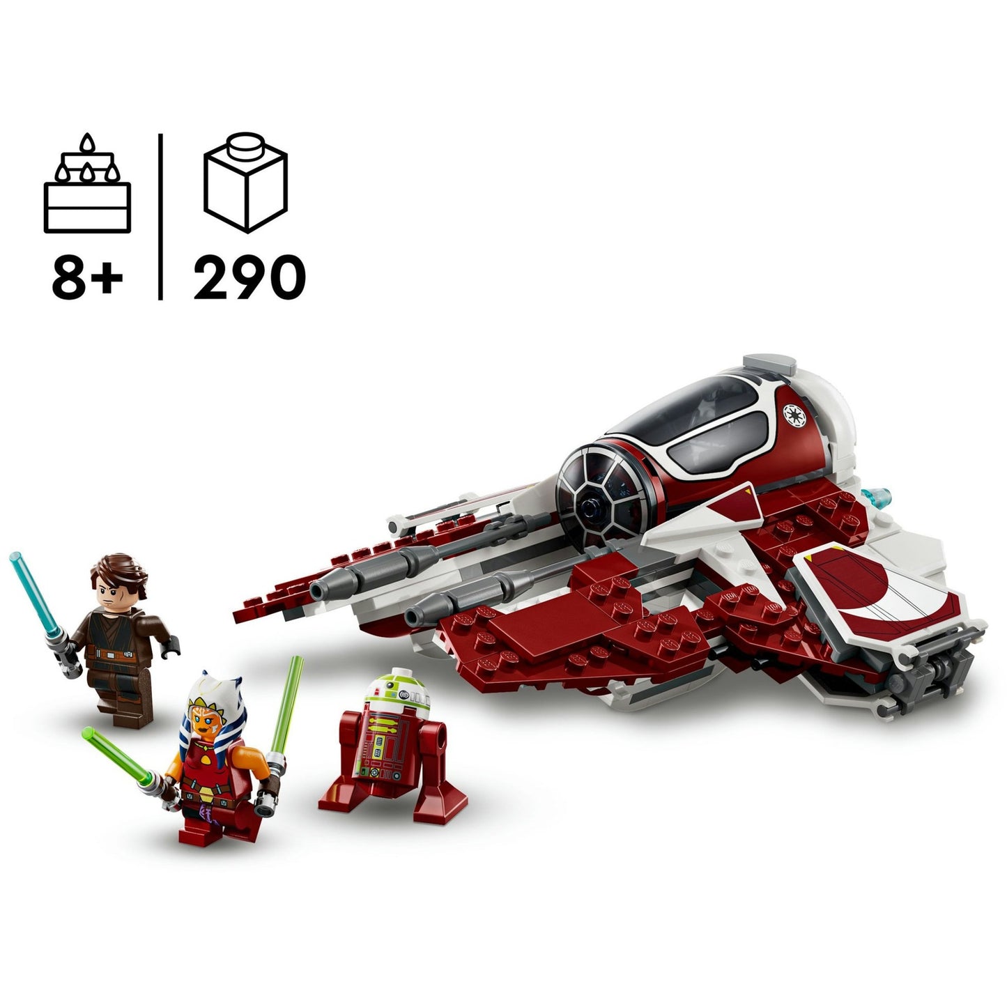 75401 Star Wars Ahsokas Jedi Interceptor, Konstruktionsspielzeug