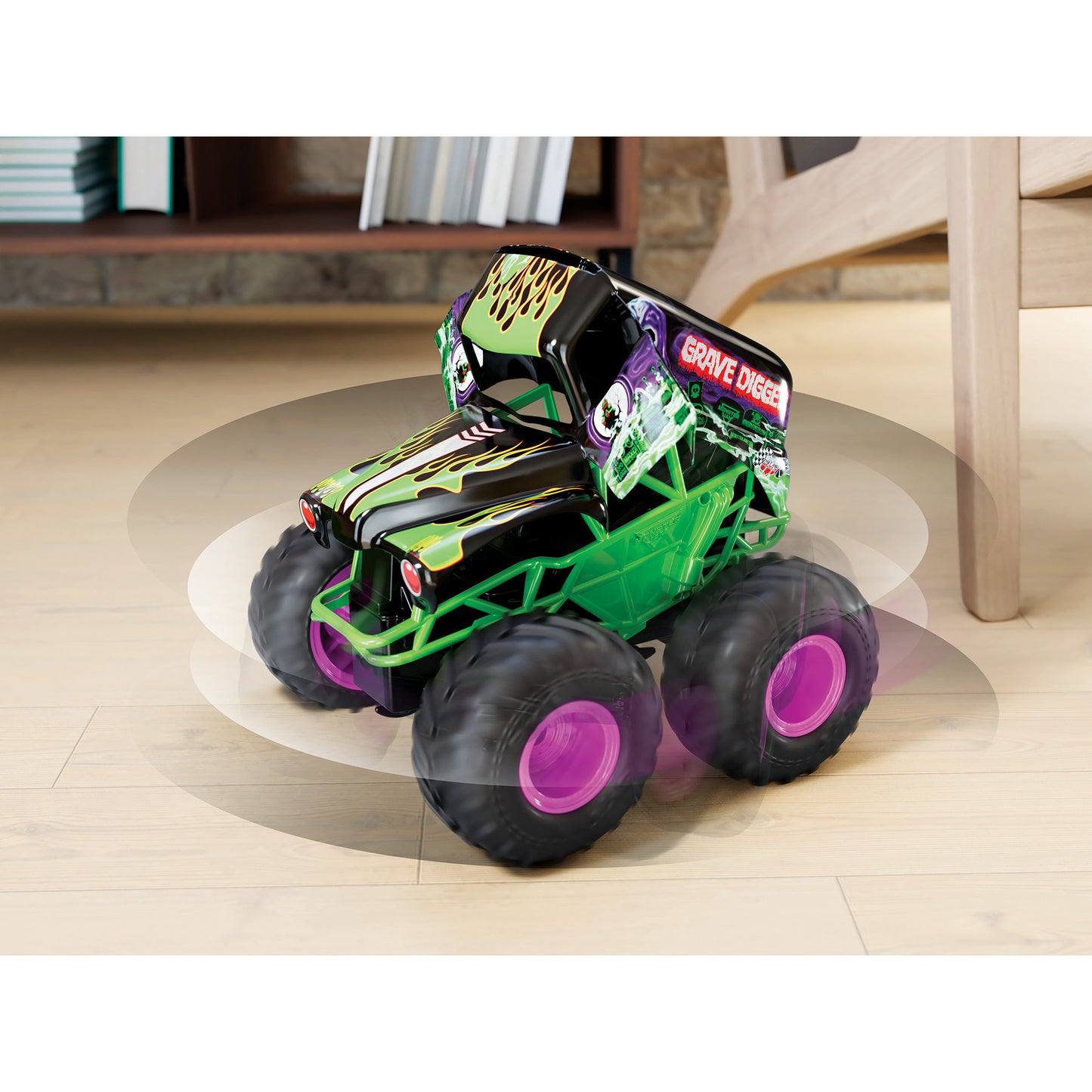 Monster Jam - Smash 'n Bash Grave Digger,, RC