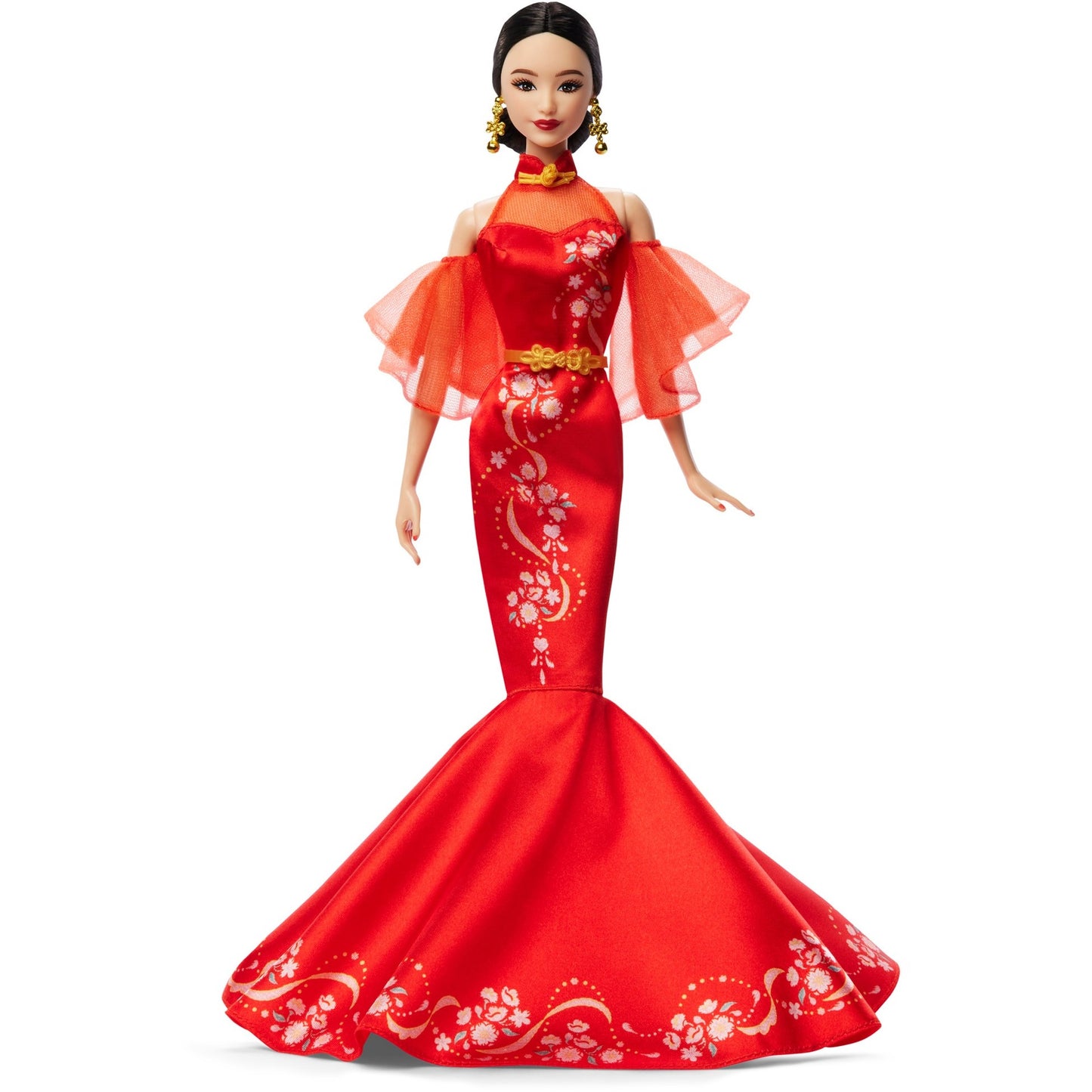 Barbie Signature Lunar New Year mit Qipao und goldenen Accessories, Puppe