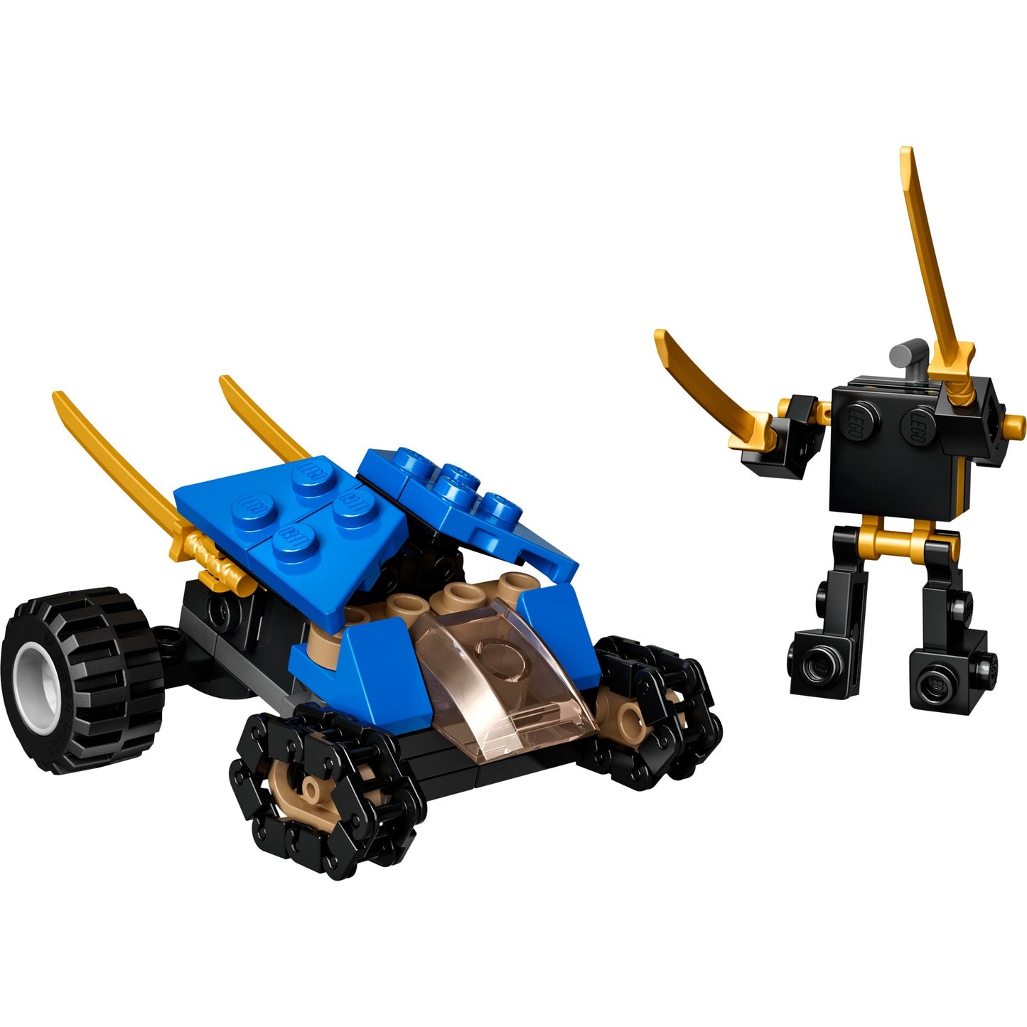 LEGO 30592 Ninjago Mini-Donnerjäger, Konstruktionsspielzeug