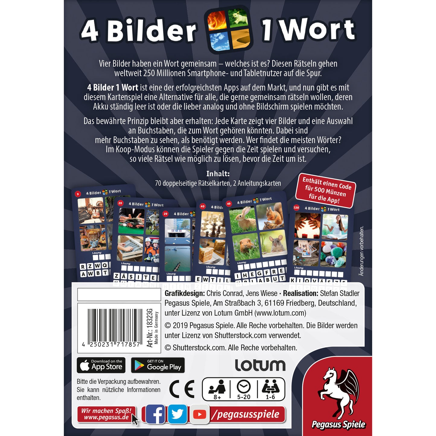 4 Bilder 1 Wort - Das Kartenspiel