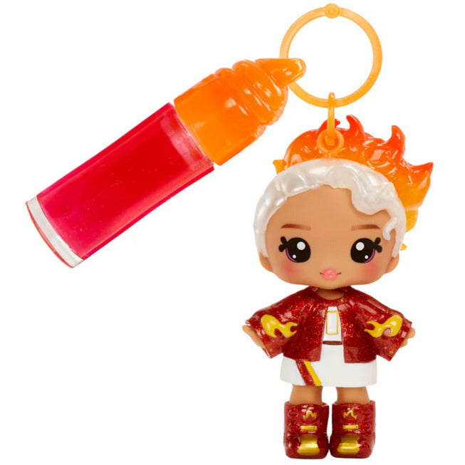 Yummiland Lip Gloss Doll Serie 2 - Amber Cinnamon, Puppe