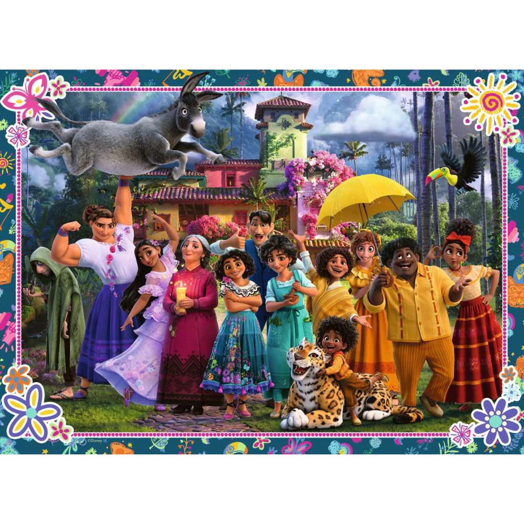Ravensburger Kinderpuzzle Die Familie Madrigal (100 Teile)