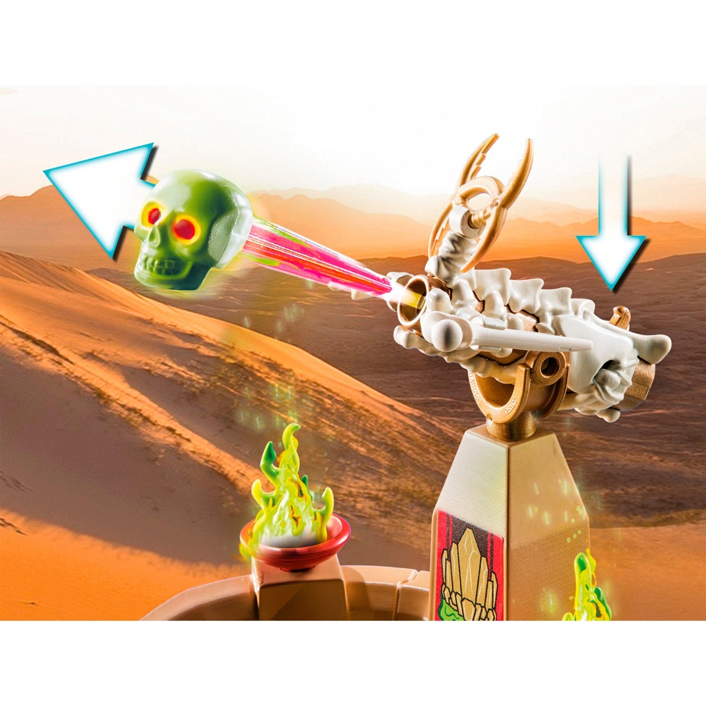PLAYMOBIL 70751 Novelmore Sal'ahari Sands - Tempel der Skelettarmee, Konstruktionsspielzeug