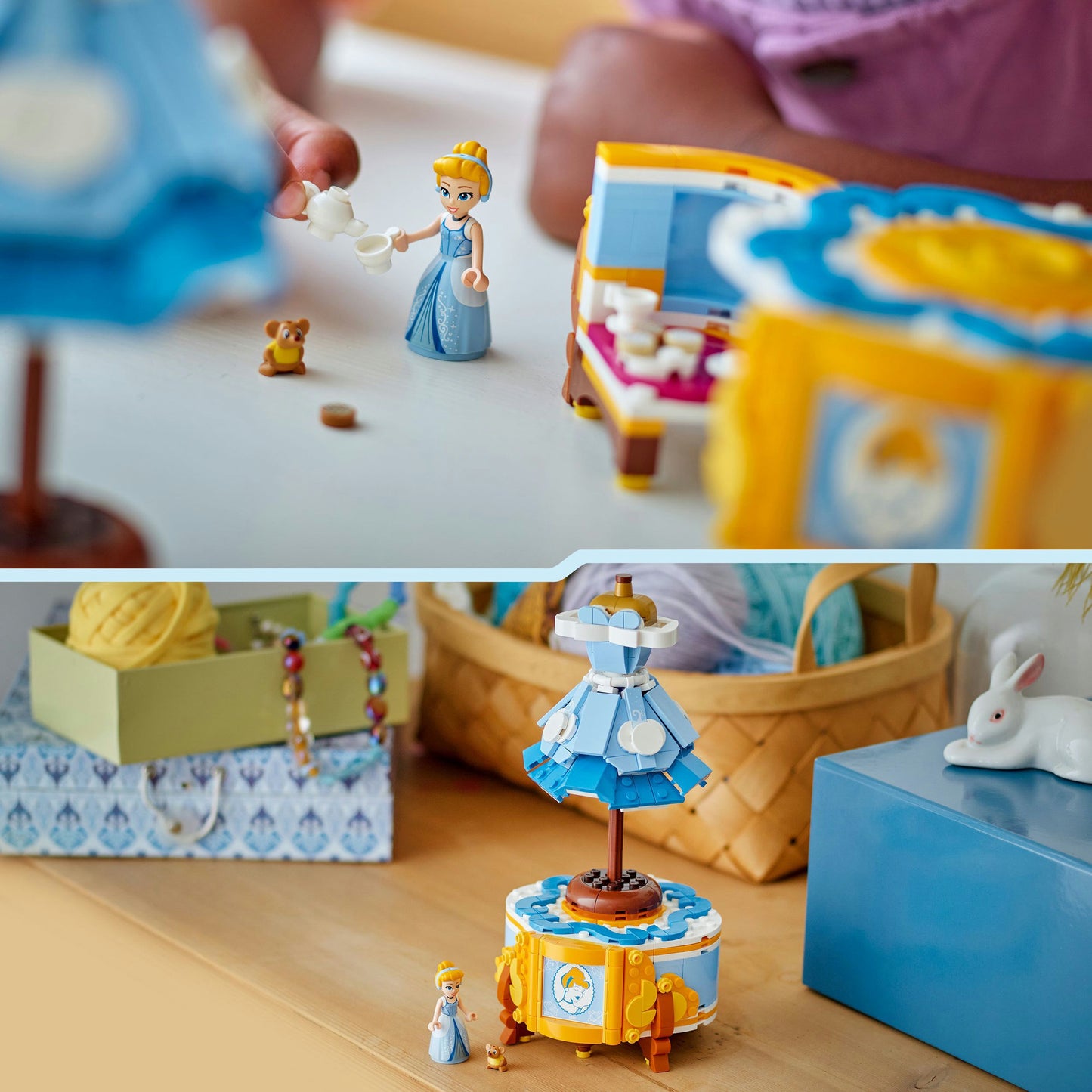 43266 Disney Princess Cinderellas Kleid, Konstruktionsspielzeug