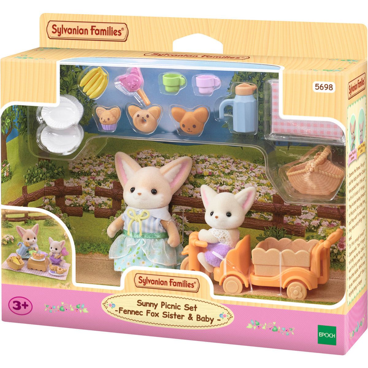 Sylvanian Families - Wüstenfuchs Picknick Set, Konstruktionsspielzeug
