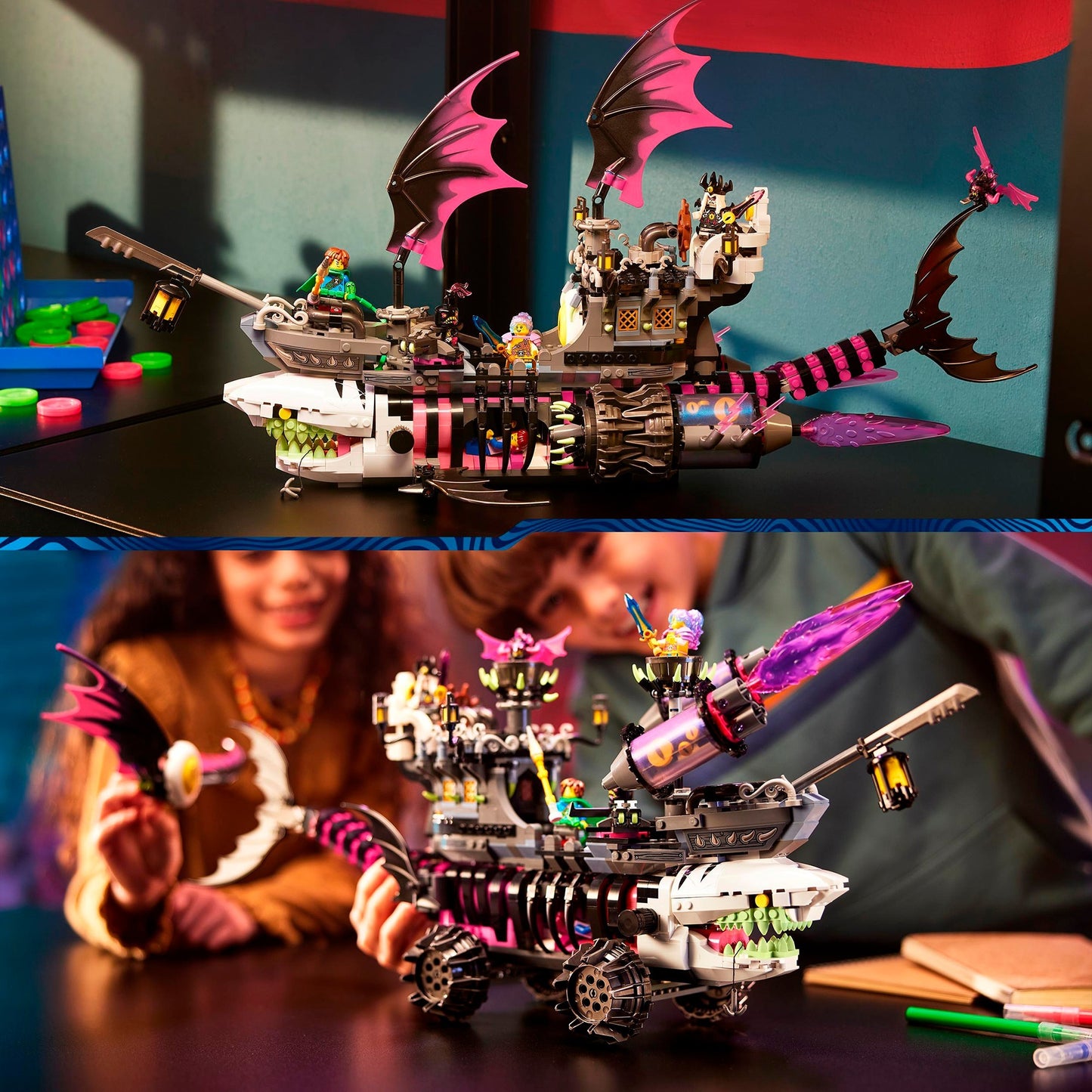 LEGO 71469 DREAMZzz Albtraum-Haischiff, Konstruktionsspielzeug