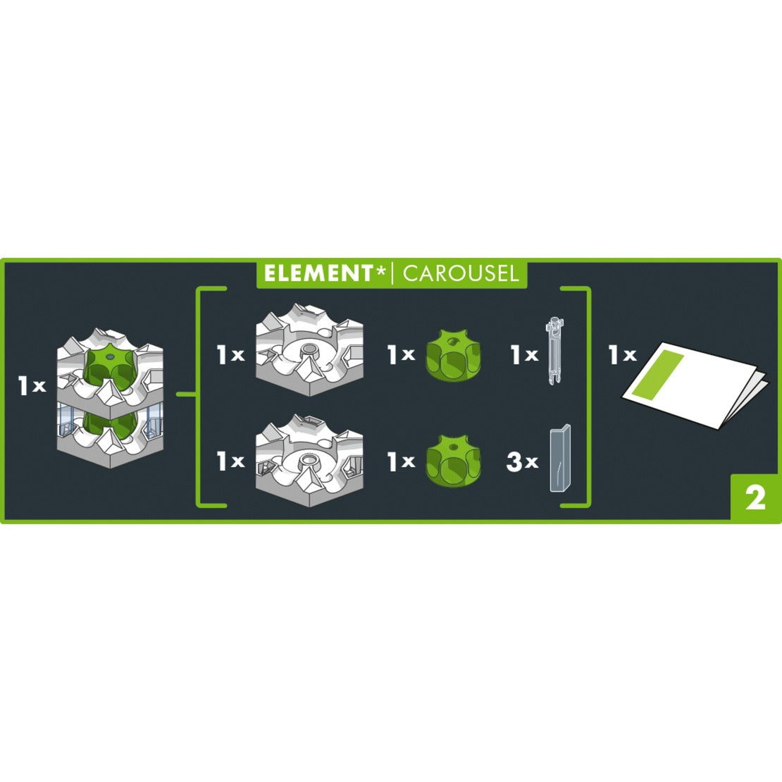Ravensburger GraviTrax PRO Element Carousel, Bahn