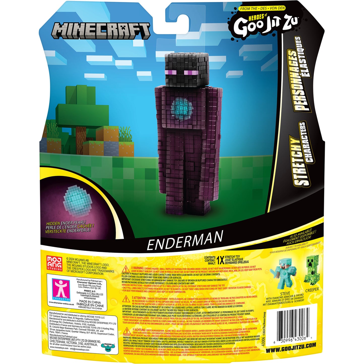 Heroes of Goo Jit Zu - Minecraft Heldenpack Enderman, Spielfigur