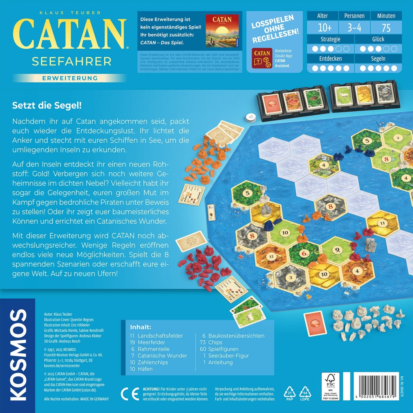 CATAN - Seefahrer, Brettspiel