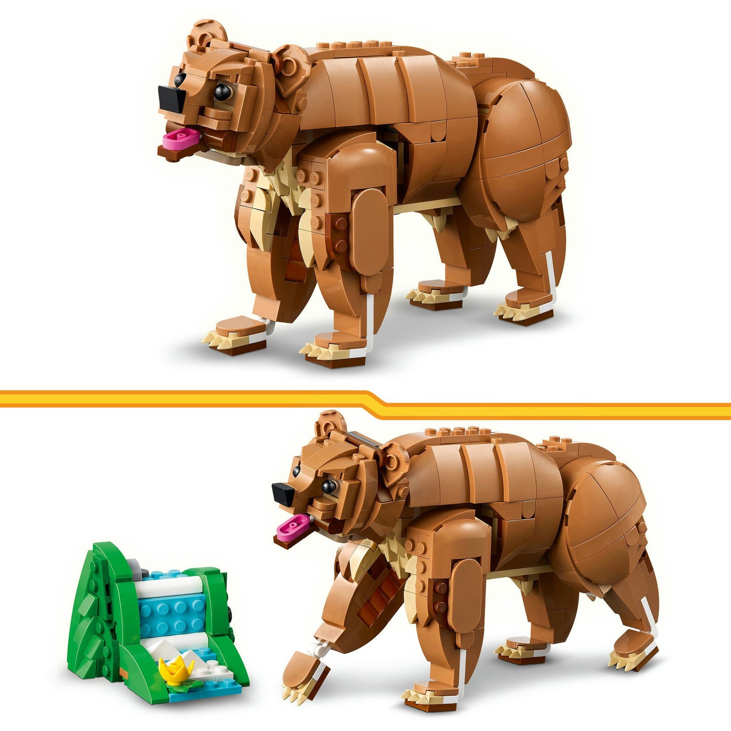31166 Creator 3-in-1 Prächtiges Ross, Konstruktionsspielzeug