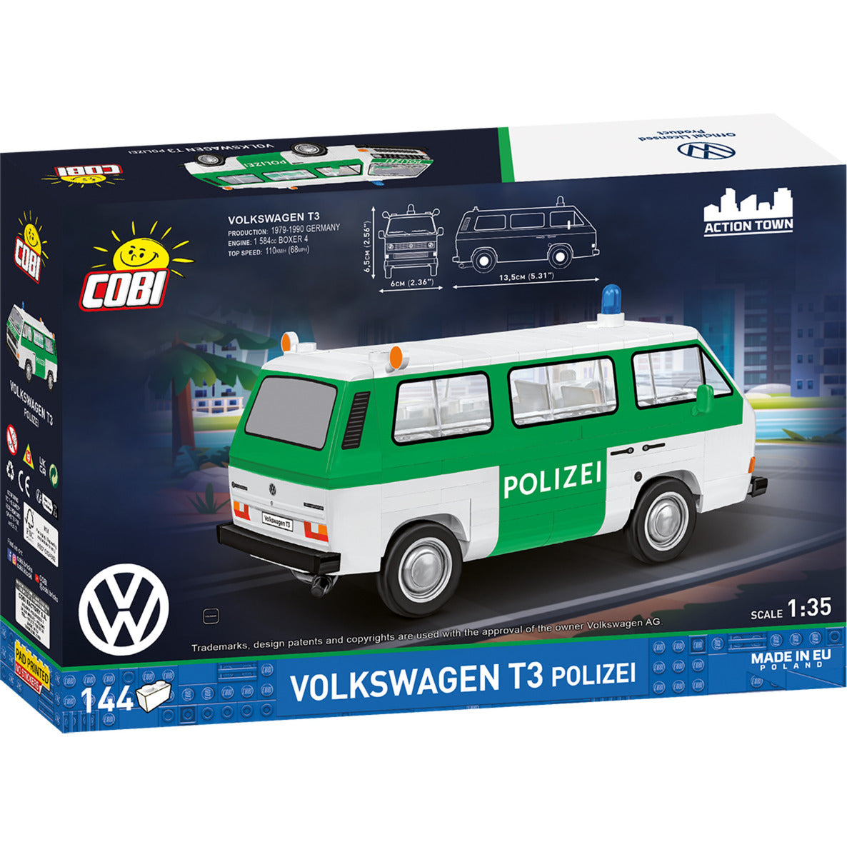 Volkswagen T3 Polizei, Konstruktionsspielzeug