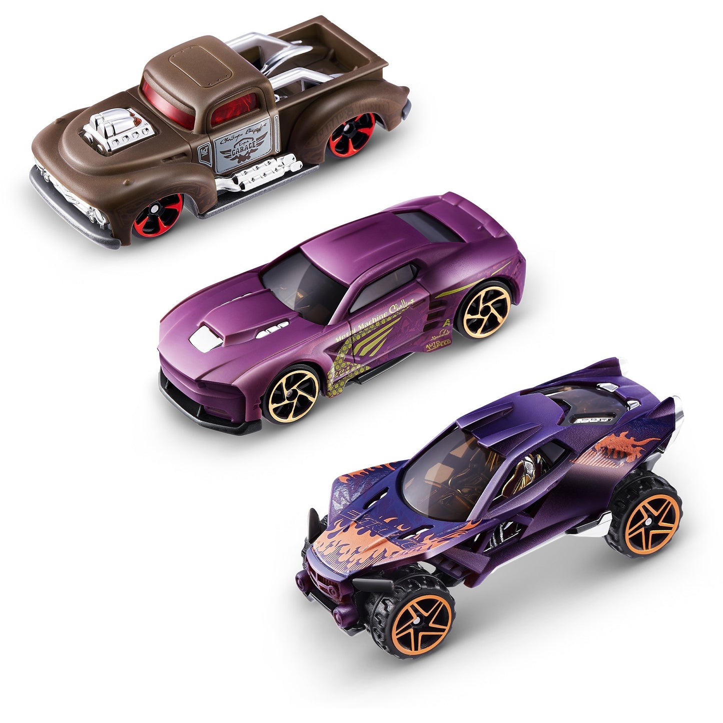 Metal Machines - Color Shifters 3er-Pack, Spielfahrzeug