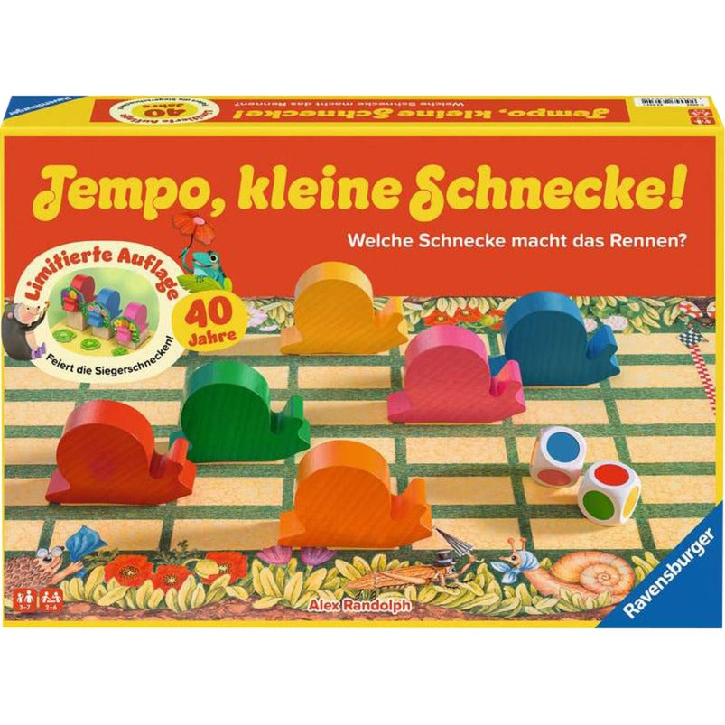 Tempo, kleine Schnecke! 40 Jahre Jubiläumsausgabe, Brettspiel