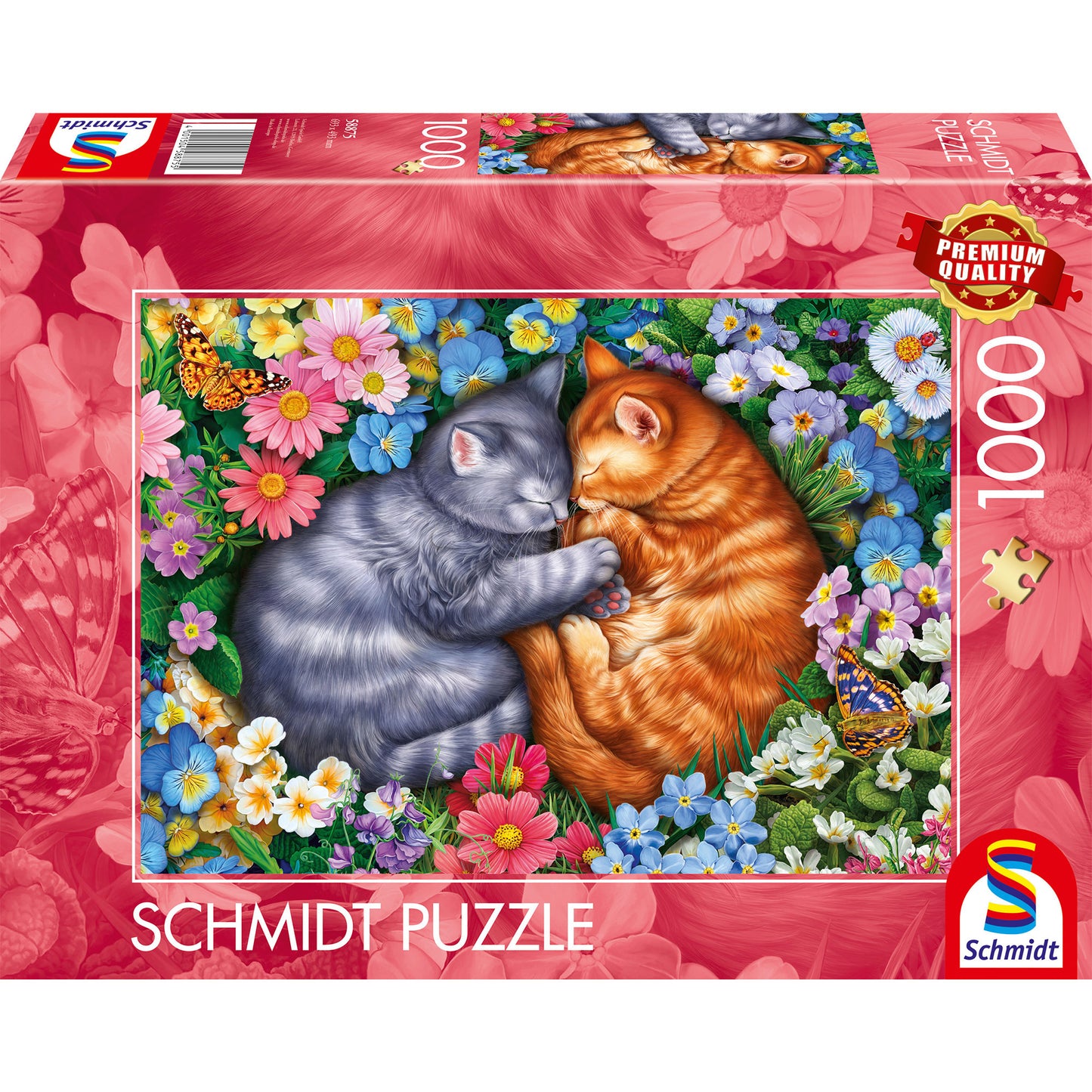 Schlafende Samtpfoten, Puzzle