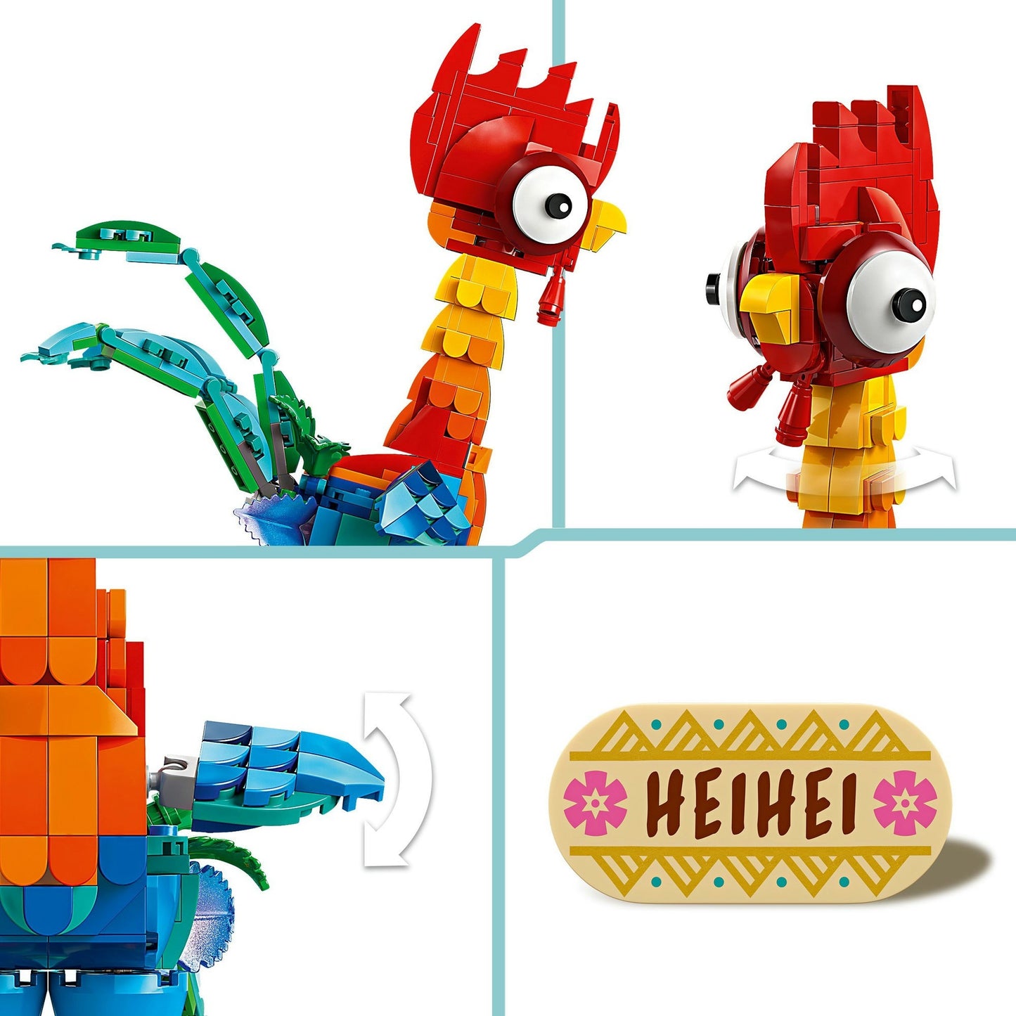 43272 Disney Princess Heihei, Konstruktionsspielzeug