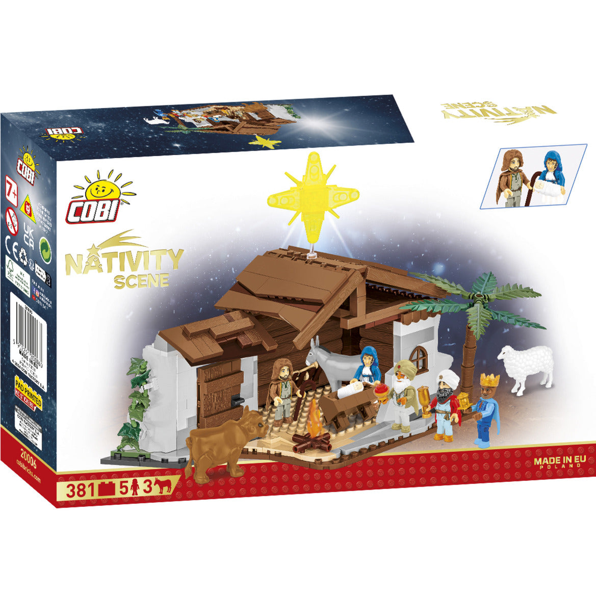 Weihnachtskrippe, Konstruktionsspielzeug