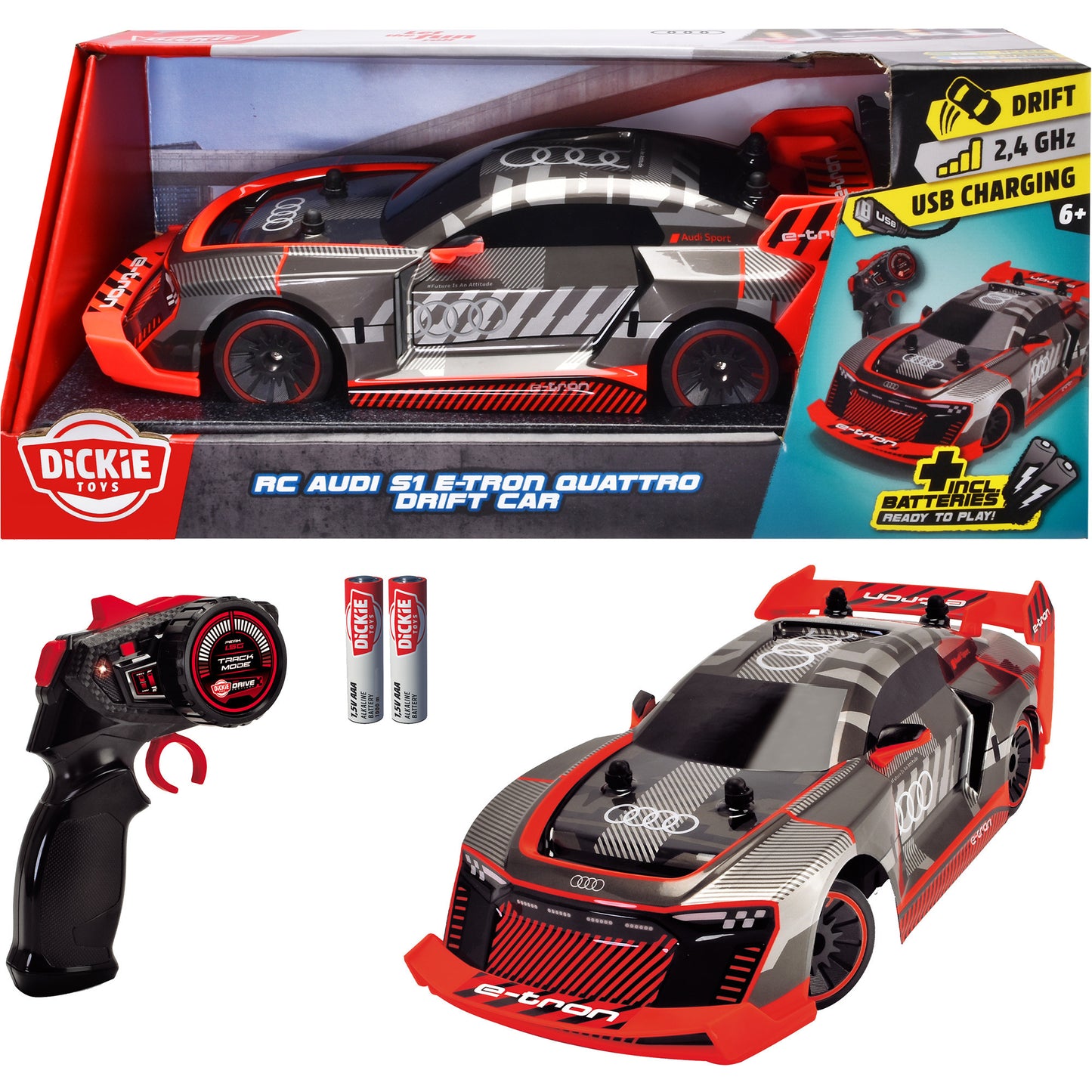 RC Audi S1 E-Tron Quattro Drift Car
