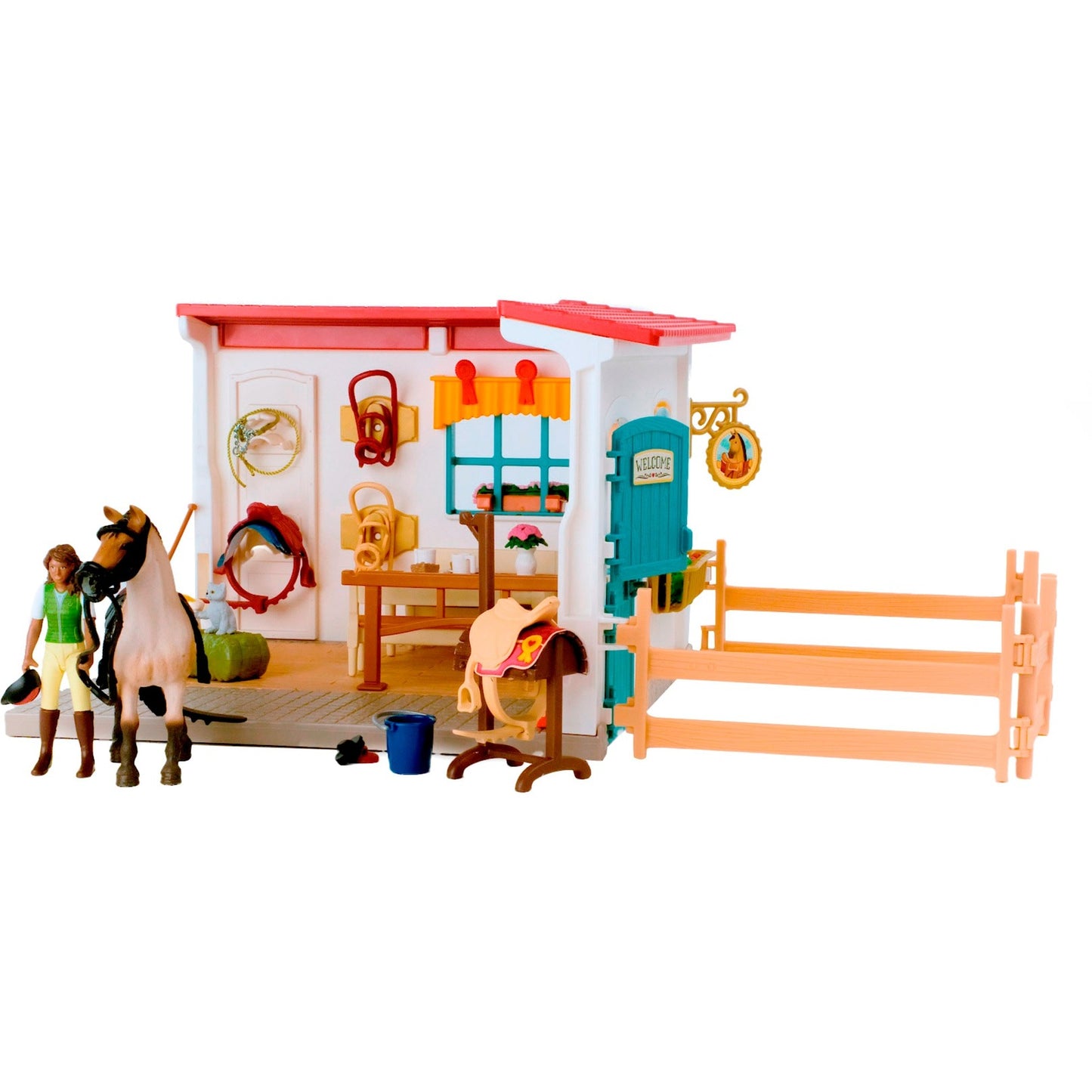 Schleich Horse Club Sattelkammer