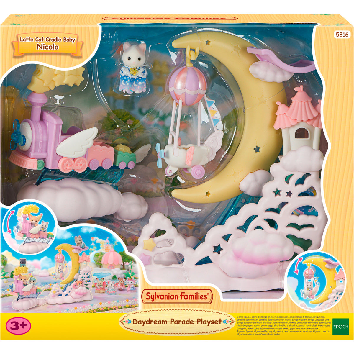 Sylvanian Families - Magisches Luftschiff mit Figur, Konstruktionsspielzeug