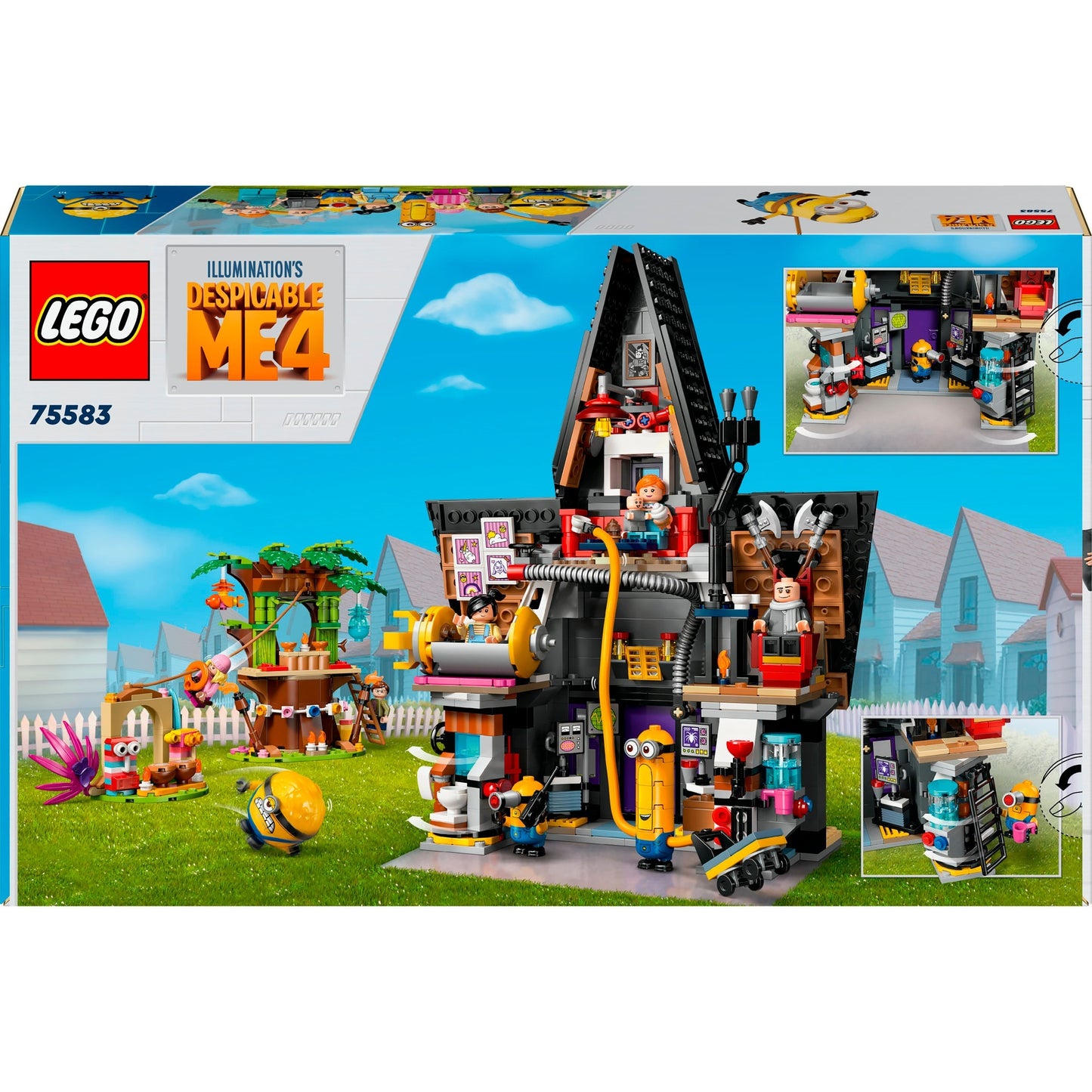 LEGO 75583 Minions Familienvilla von Gru und den Minions, Konstruktionsspielzeug