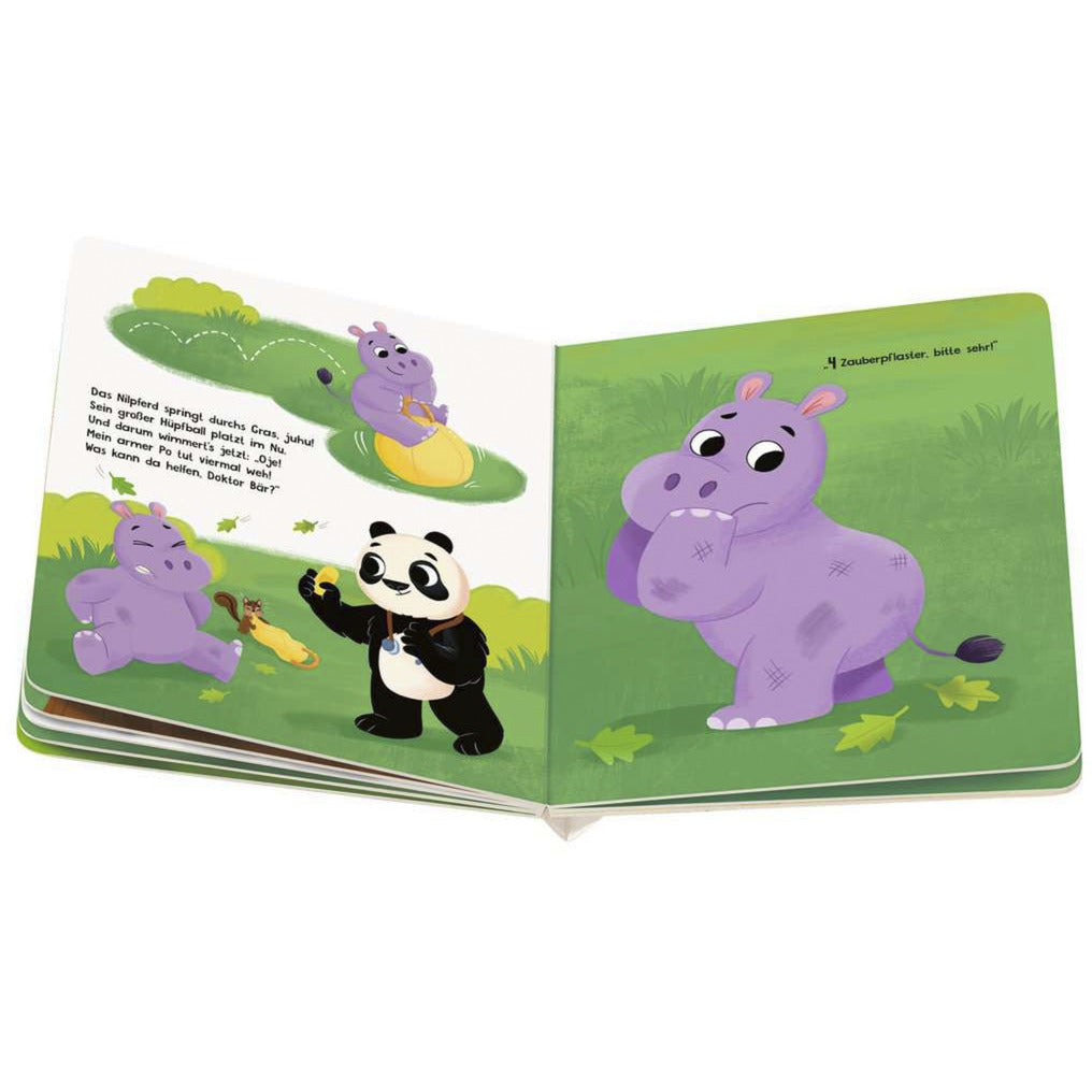play+ Pflaster her, sagt Doktor Bär, Lernbuch