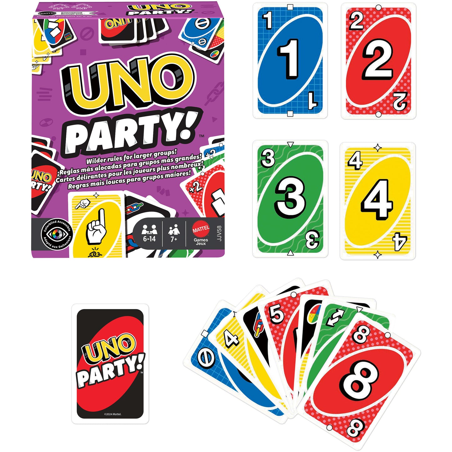 UNO Party, Kartenspiel