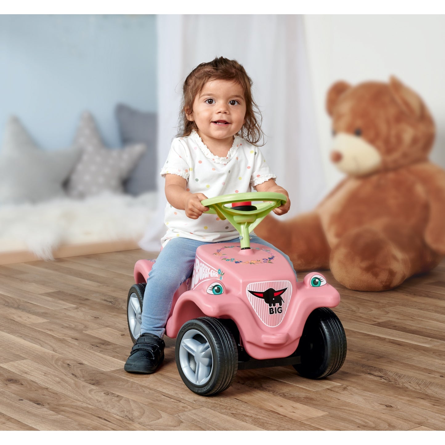 BIG Fulda Whisper-Wheels (schwarz)