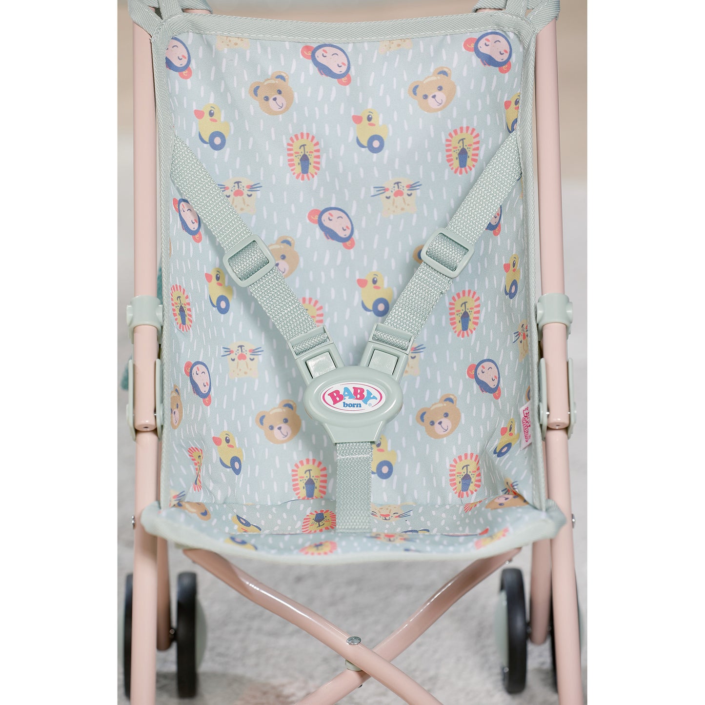 BABY born Kinderwagen mit Tasche Dschungel, Puppenwagen