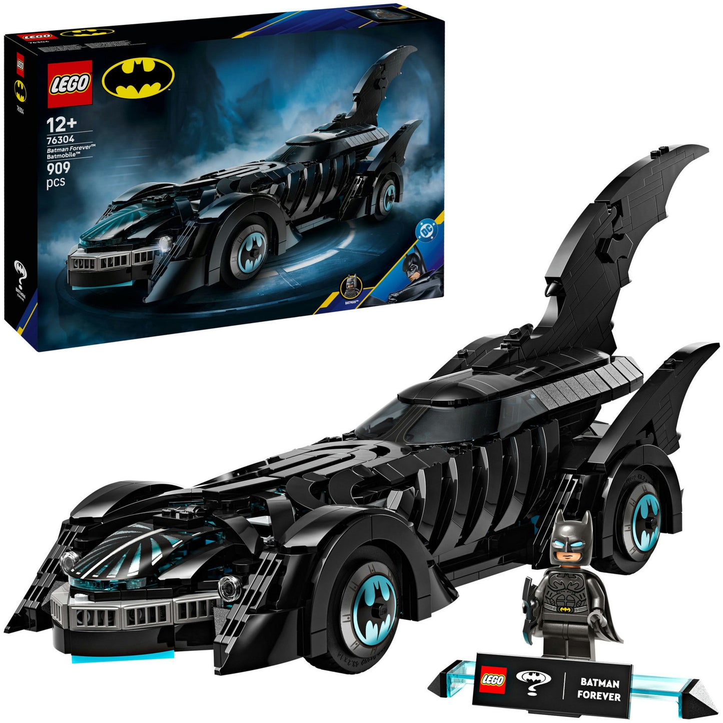 76304 LEGO DC Super Heroes Batman Forever Batmobil, Konstruktionsspielzeug