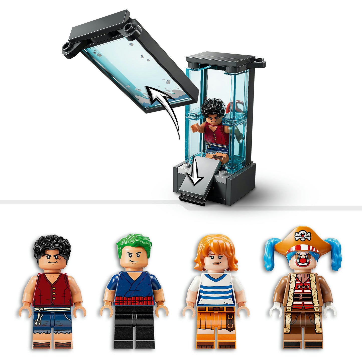 75637 One Piece Zirkuszelt von Buggy dem Clown, Konstruktionsspielzeug