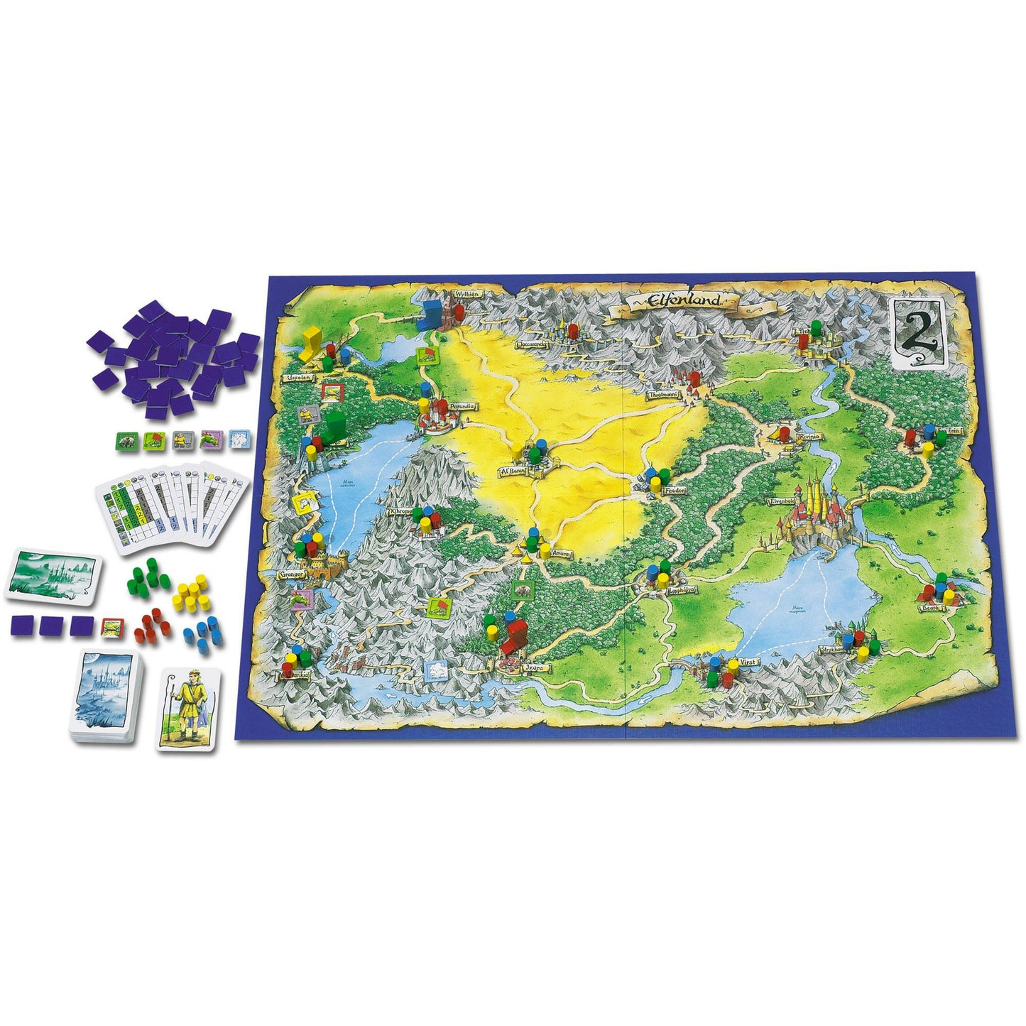 Elfenland, Brettspiel