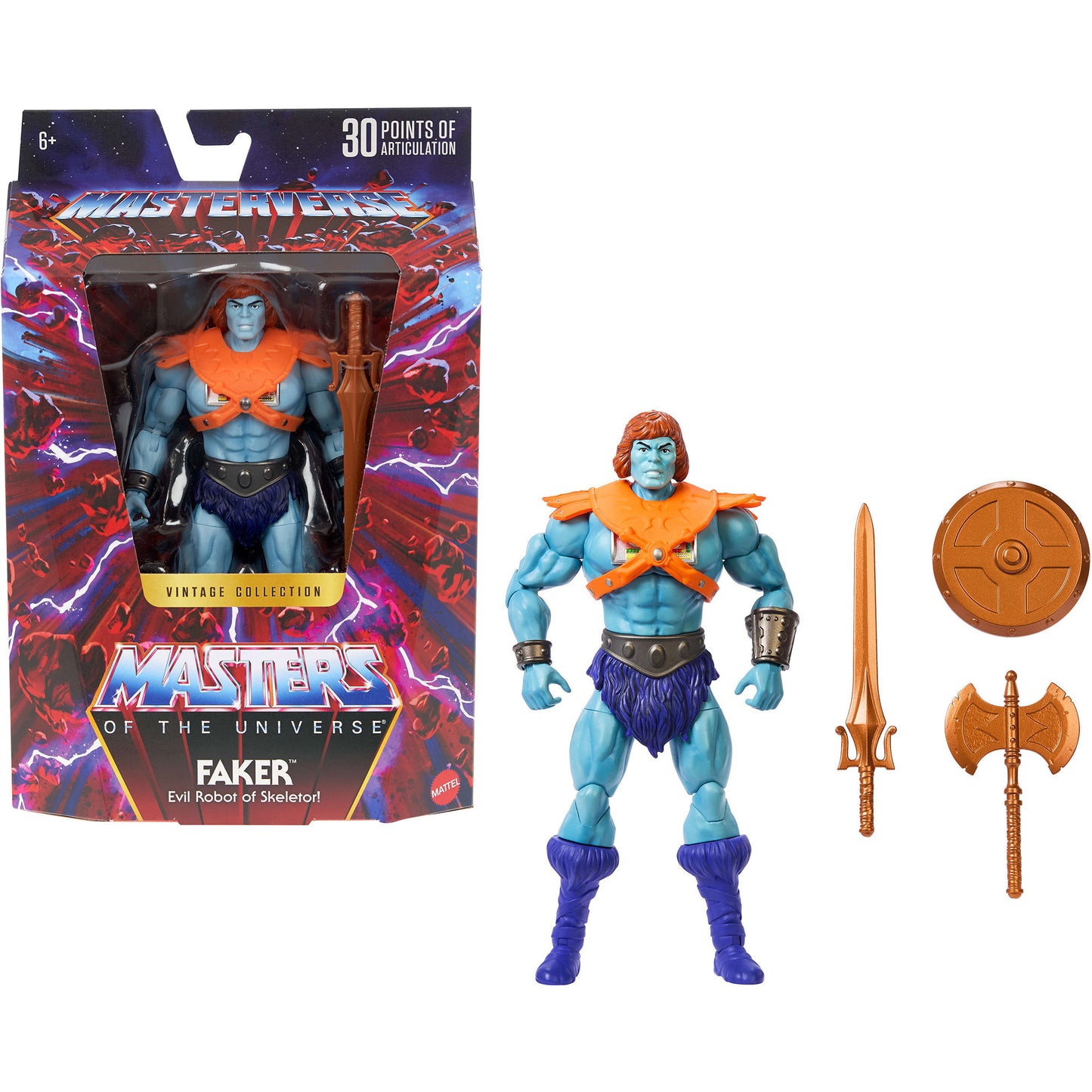 Masters of the Universe Masterverse Vintage Collection Faker, Spielfigur