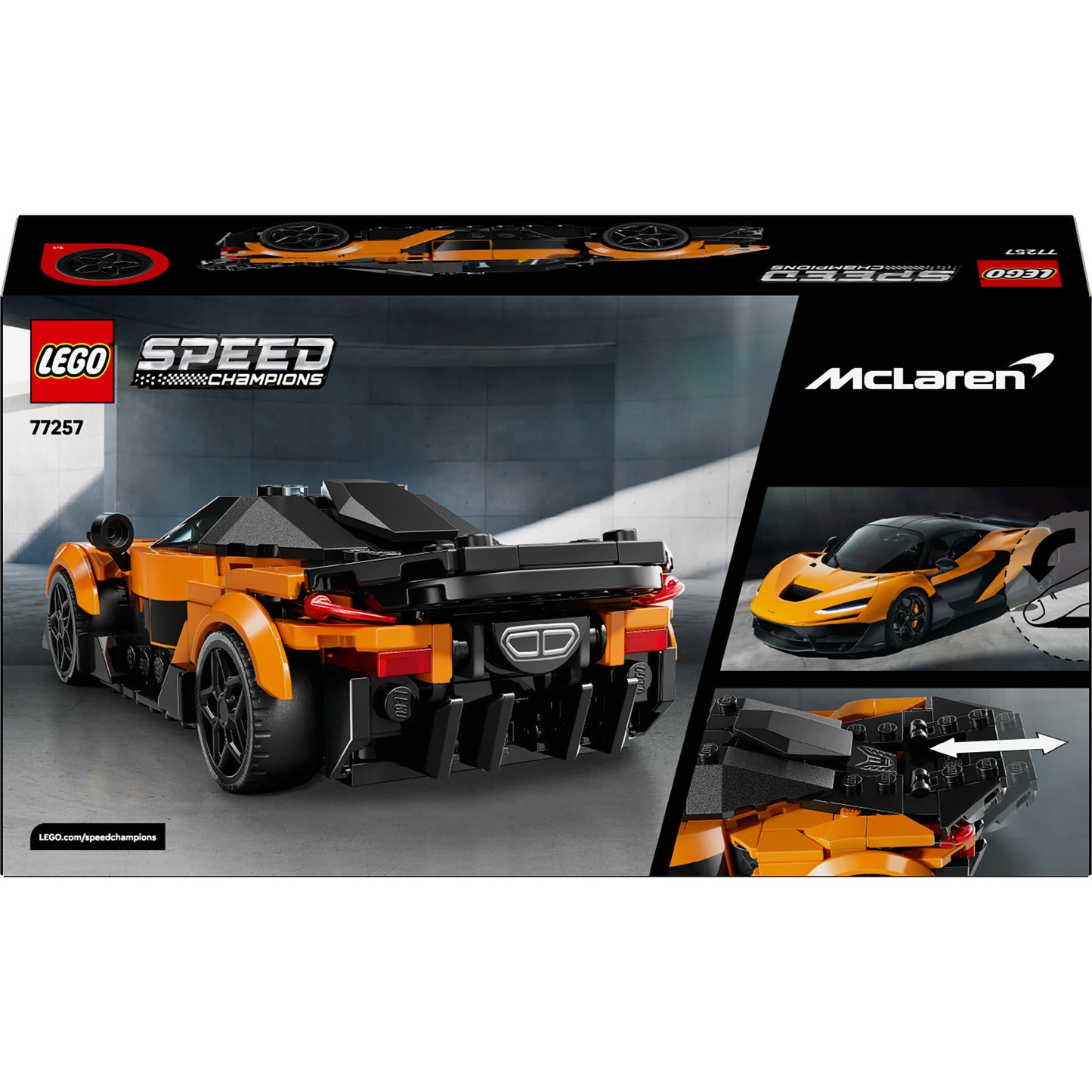77257 Speed Champions McLaren W1, Konstruktionsspielzeug