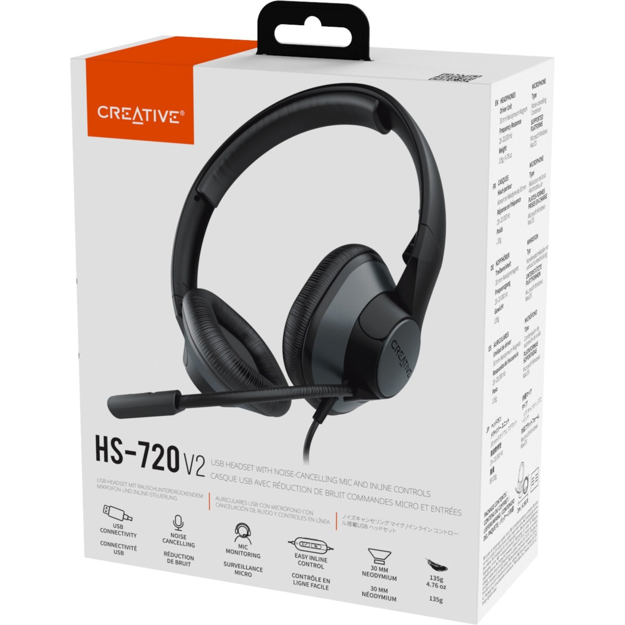 HS-720 V2, Headset