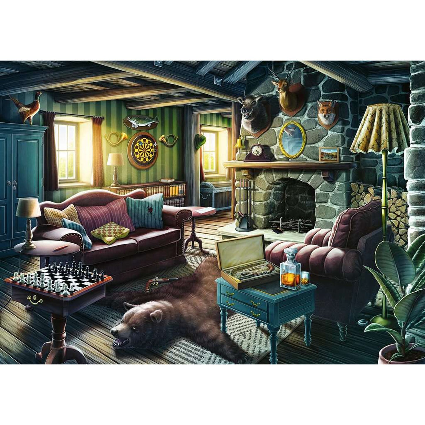 Ravensburger Puzzle X Crime: Der geschenkte Mord (264 Teile)