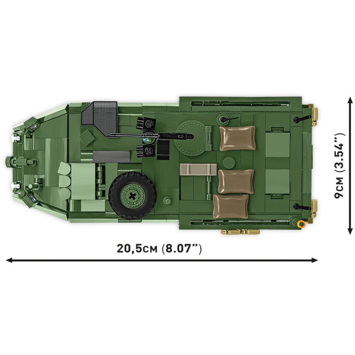 Stryker M1126 ICV, Konstruktionsspielzeug