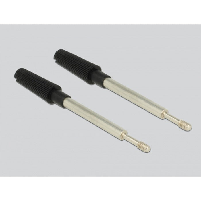 DeLOCK USB 2.0 Adapter, USB-A Stecker > Seriell RS-232 Stecker (schwarz, 35cm, ESD Überspannungsschutz)