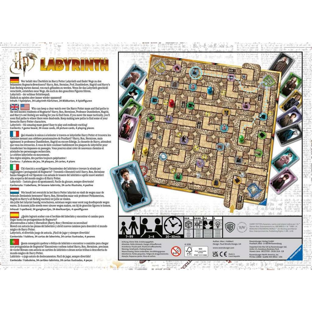 Ravensburger Harry Potter Labyrinth, Brettspiel