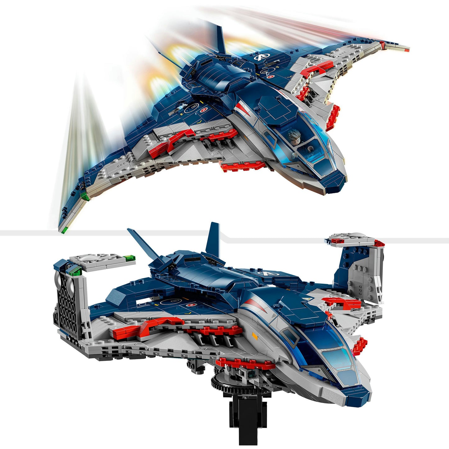 76325 Marvel Super Heroes Avengers: Age of Ultron Quinjet, Konstruktionsspielzeug