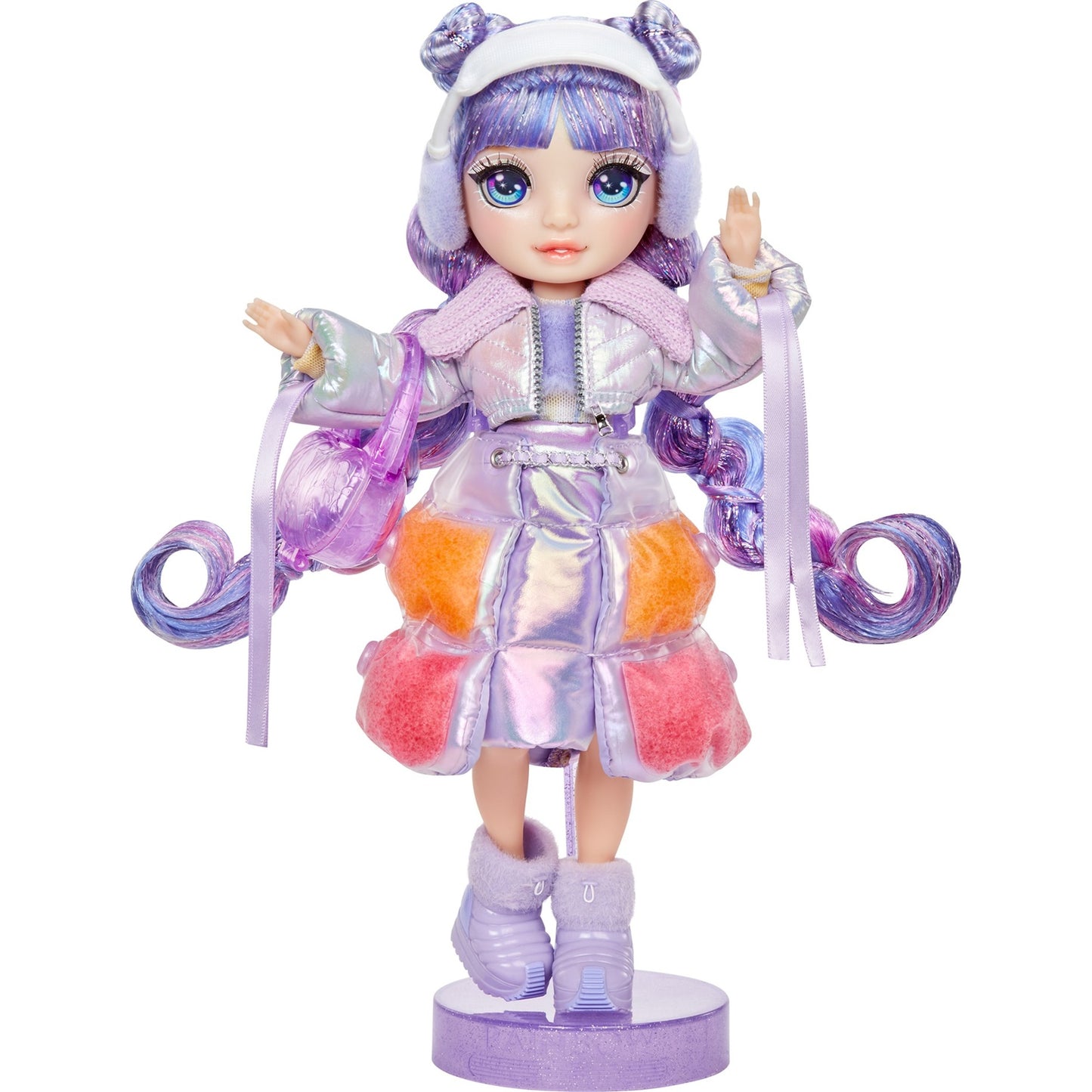 MGA Entertainment Rainbow High Winter Wonderland Doll - Violet (Purple)