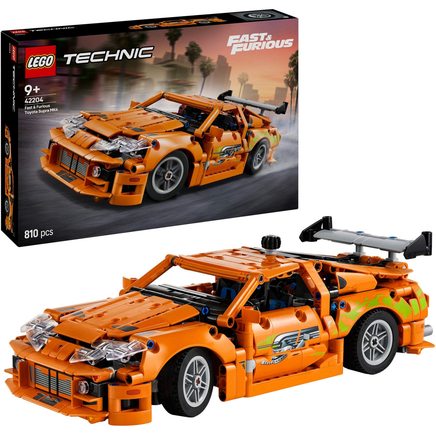 42204 Technic Fast and Furious Toyota Supra MK4, Konstruktionsspielzeug