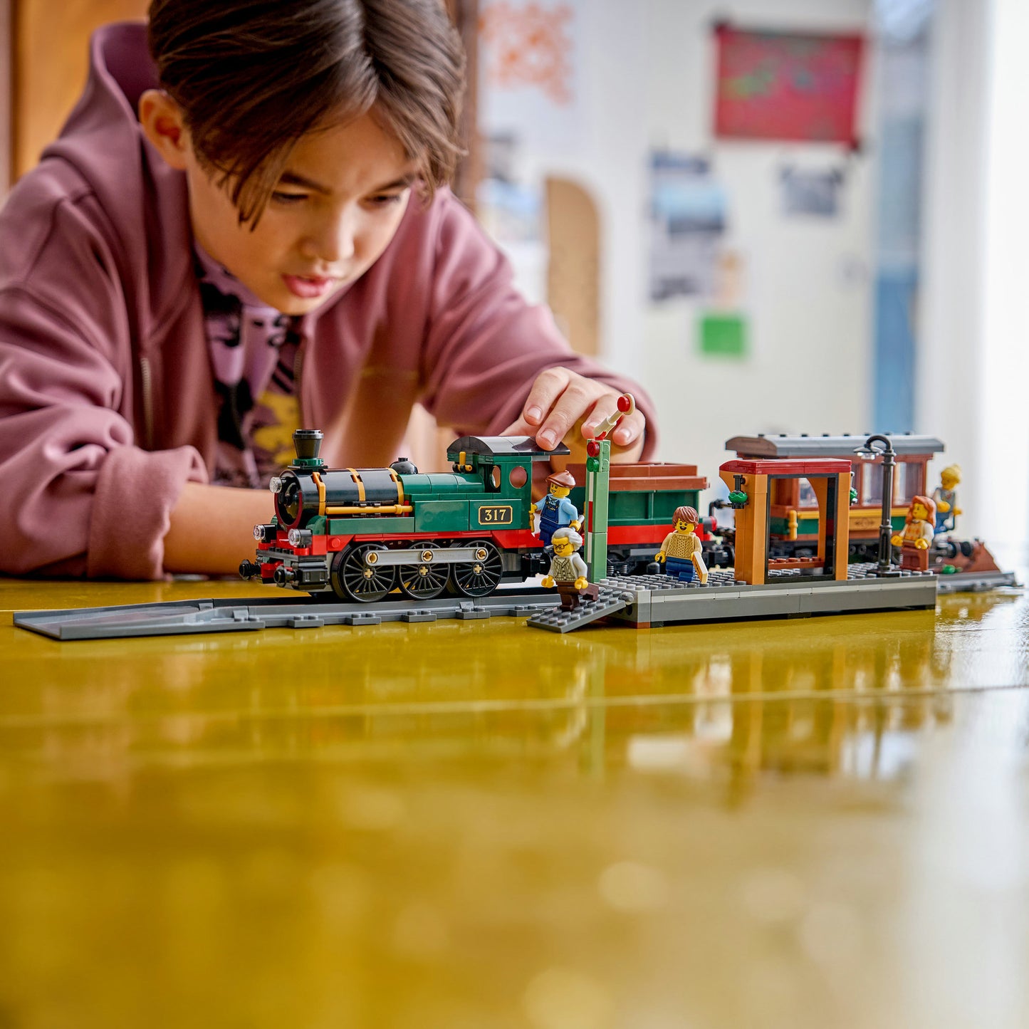 60511 City Klassischer Dampfzug, Konstruktionsspielzeug