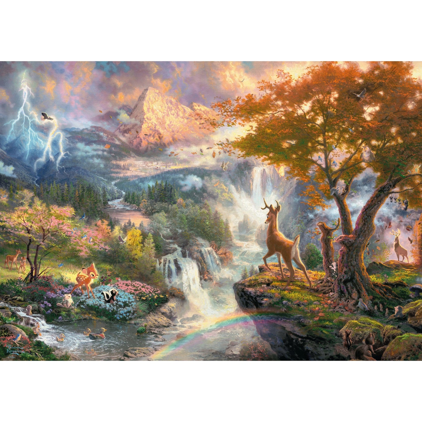 Schmidt Spiele Puzzle Thomas Kinkade: Disney Bambi