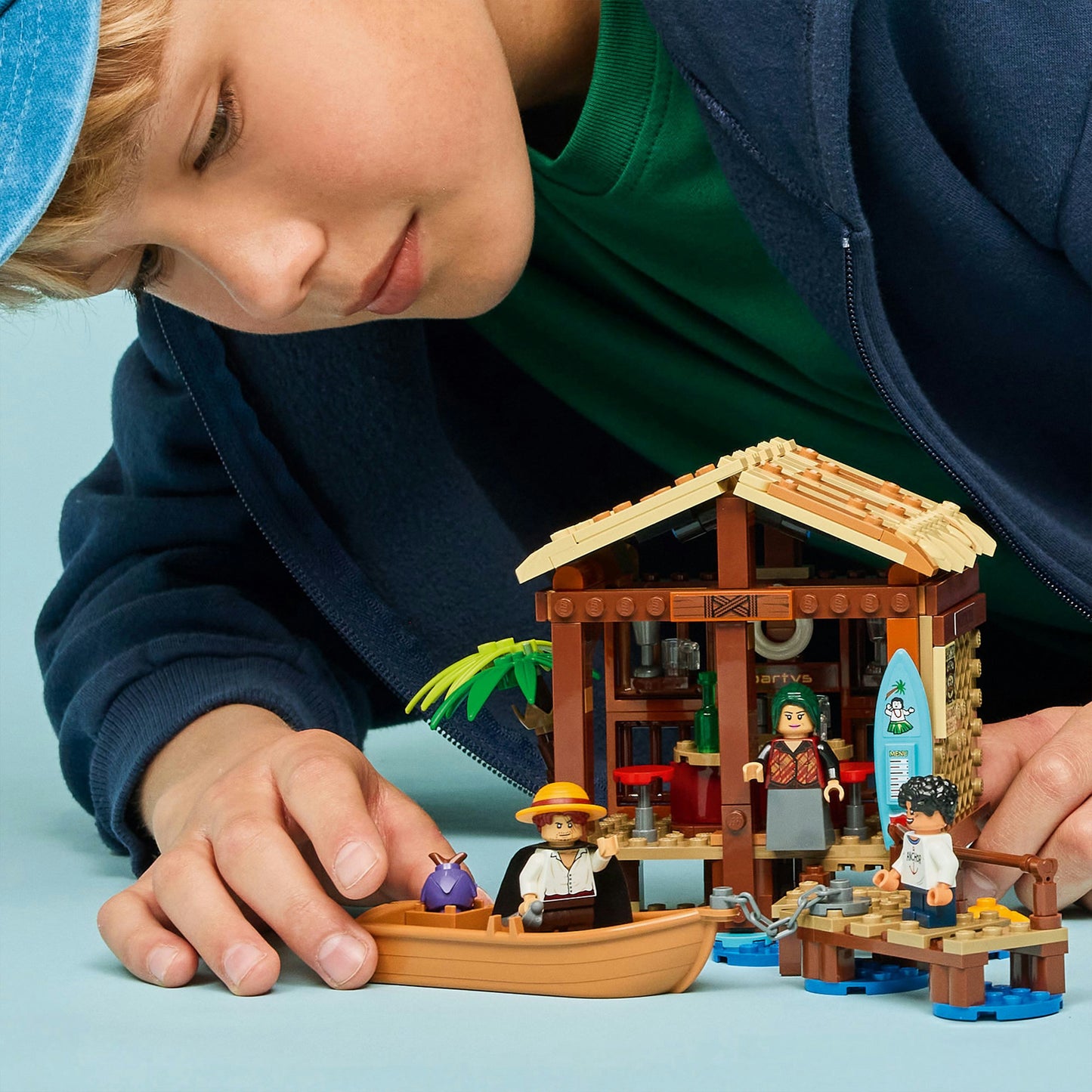 75636 One Piece Hütte im Windmühlendorf, Konstruktionsspielzeug