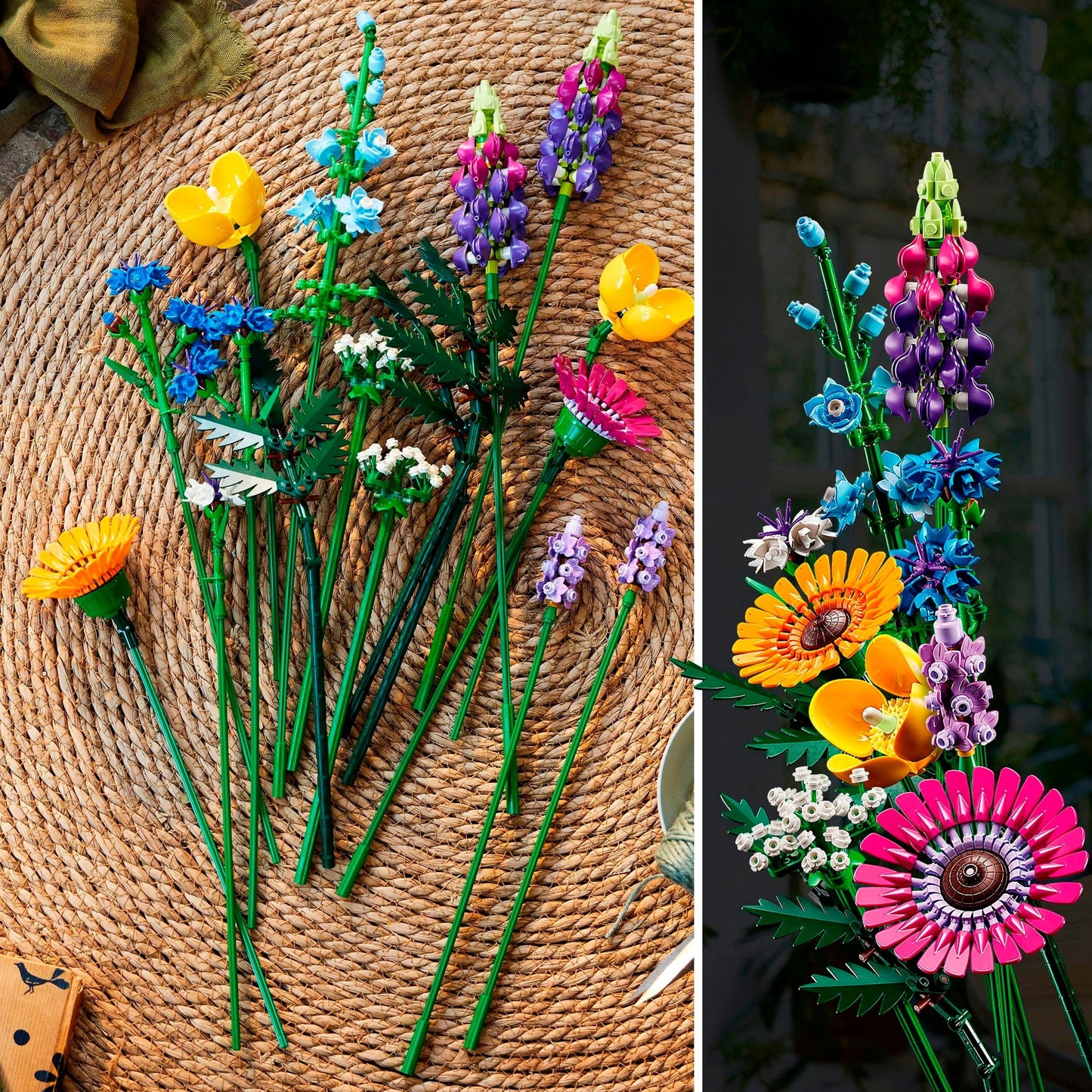LEGO 10313 Icons Wildblumenstrauß, Konstruktionsspielzeug