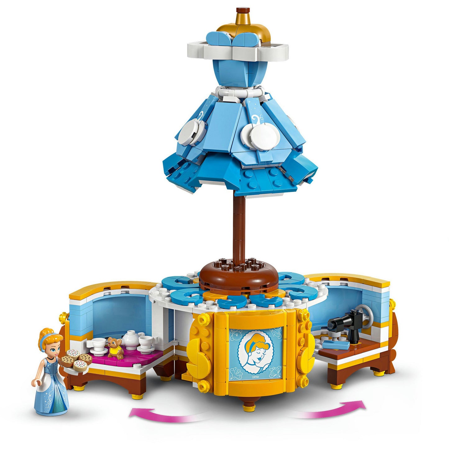 43266 Disney Princess Cinderellas Kleid, Konstruktionsspielzeug