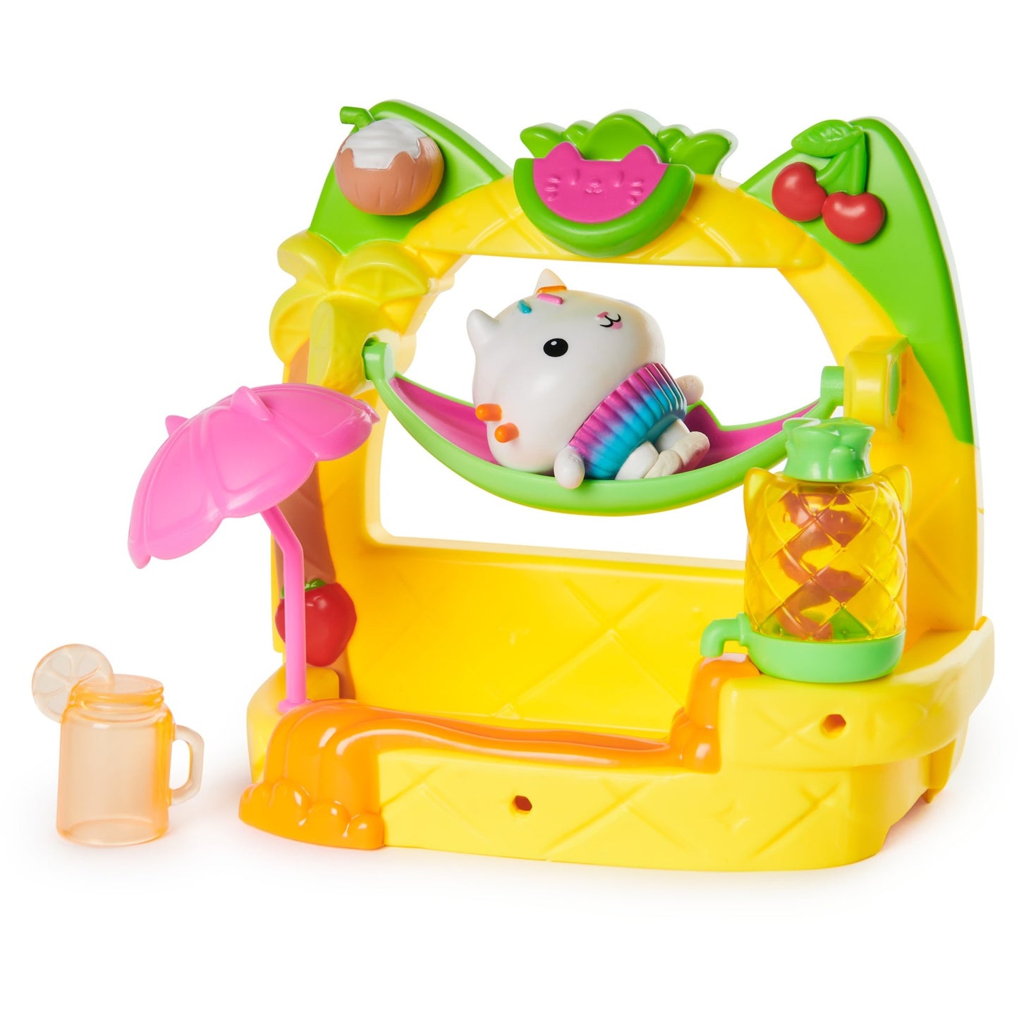 Spinmaster Gabby's Dollhouse - Balkon-Spielset Kuchis Saftbar