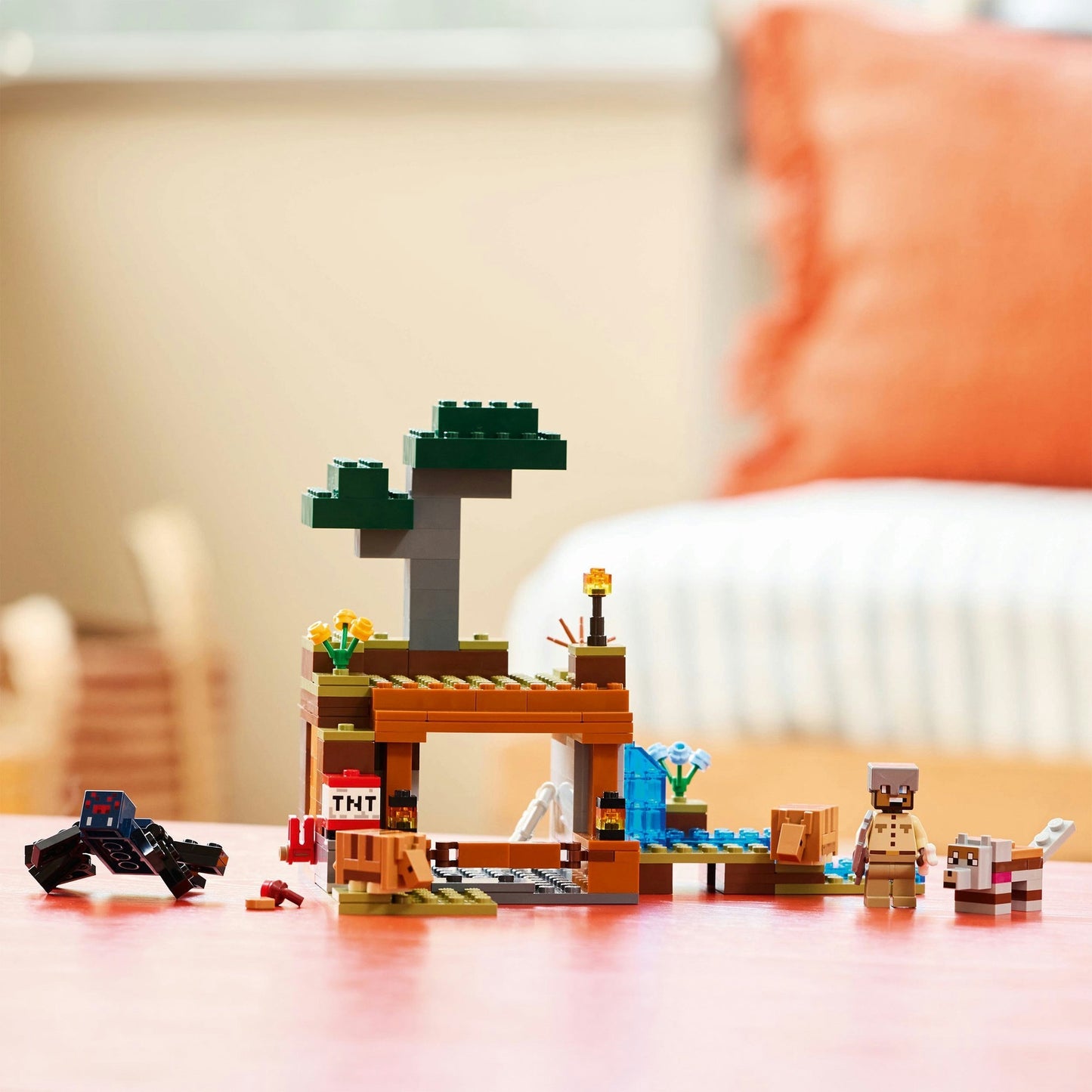 21269 Minecraft Die Expedition zur Gürteltiermine, Konstruktionsspielzeug
