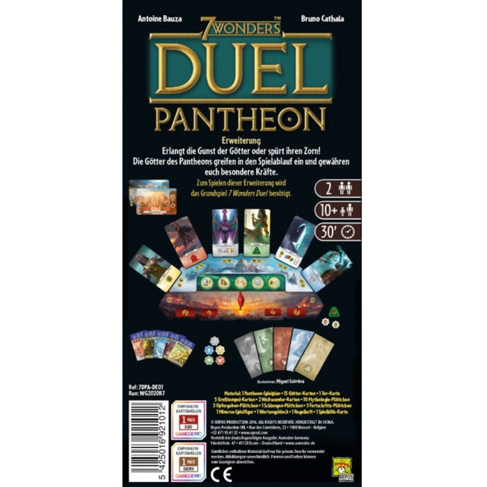 Asmodee 7 Wonders Duel - Pantheon, Brettspiel